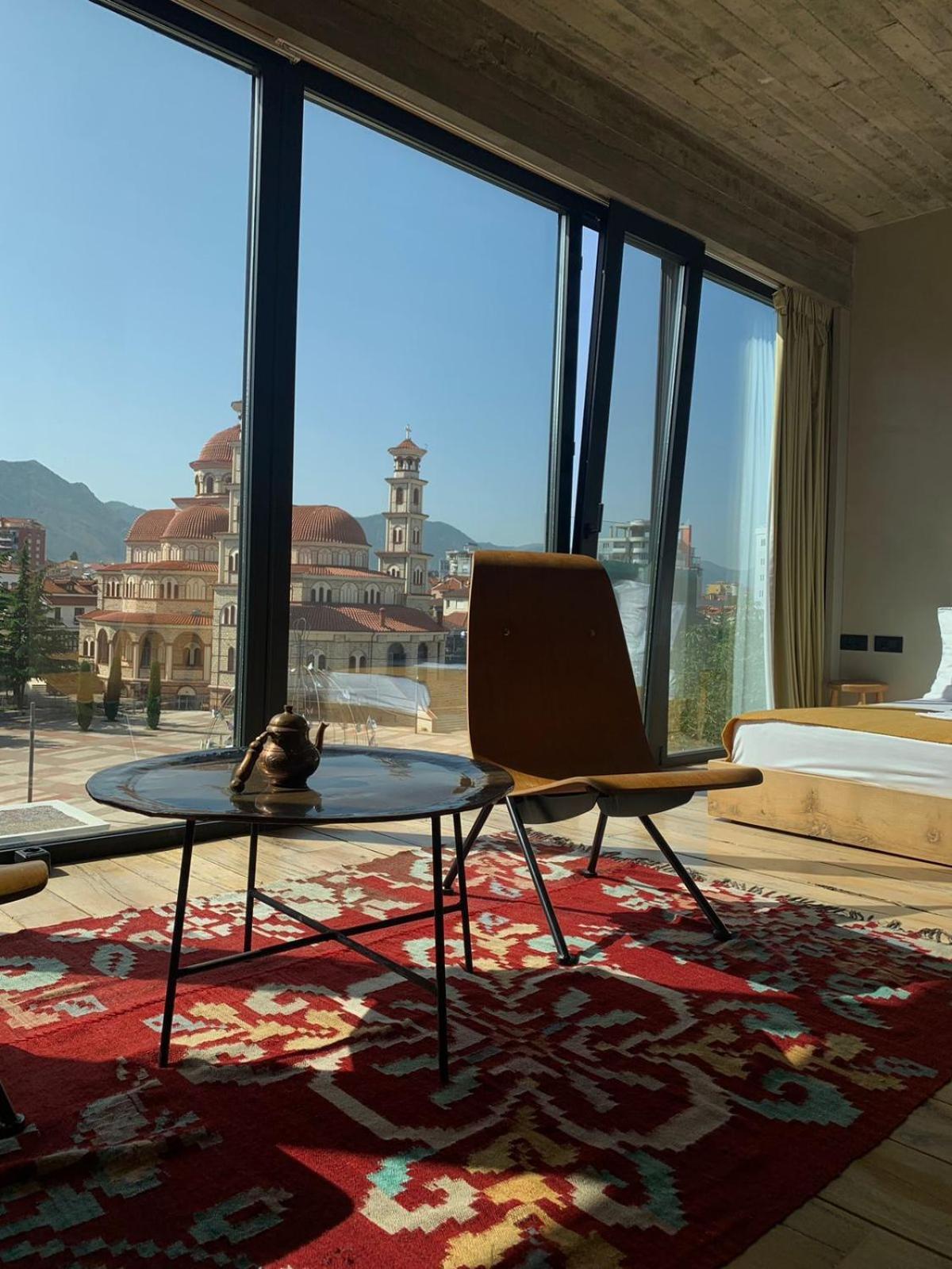 In Gallery Hotel & Spa Korce Exterior foto